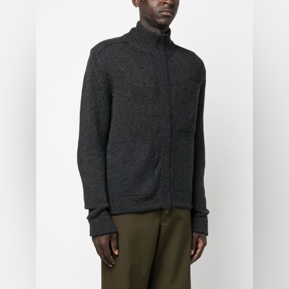 Z zegna xtra large wool multi pocket sweater. fits more like a medium-large.